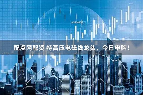 配点网配资 特高压电磁线龙头，今日申购！